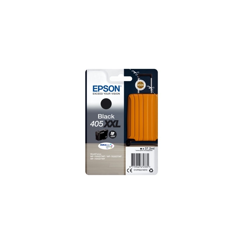 Epson 405xxl negro cartucho de tinta original - c13t02j14010 Epson 405xxl negro cartucho de tinta original - c13t02j14010