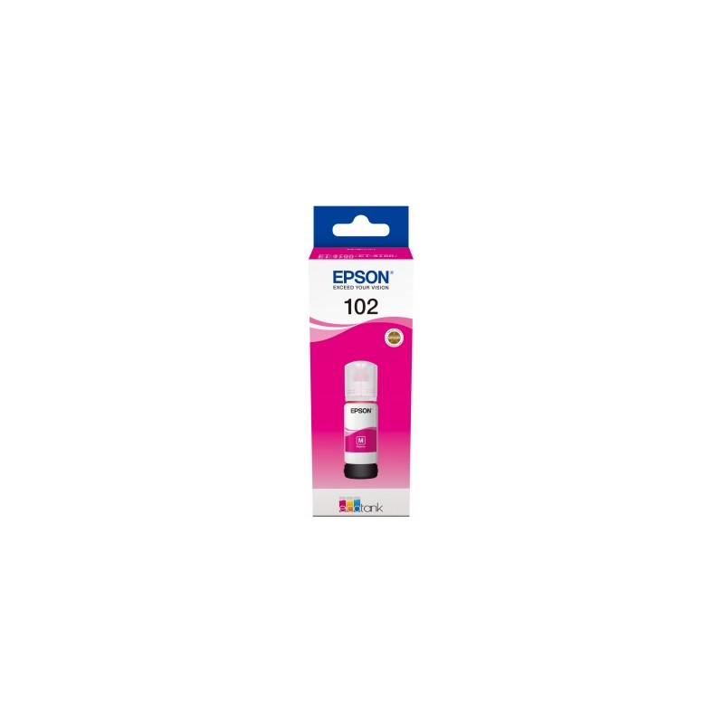 Epson 102 magenta - botella de tinta original c13t03r340 Epson 102 magenta - botella de tinta original c13t03r340