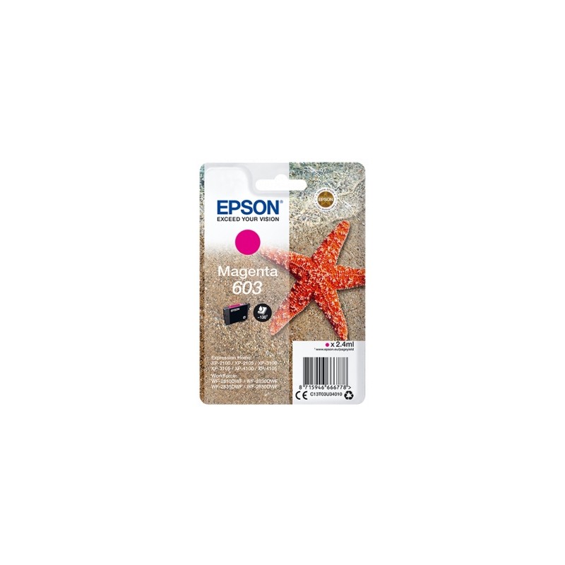 Epson 603 magenta cartucho de tinta original - c13t03u34010 Epson 603 magenta cartucho de tinta original - c13t03u34010