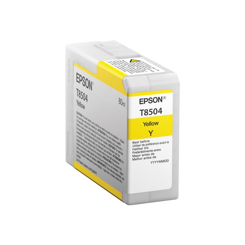 Epson t8504 amarillo cartucho de tinta original - c13t850400