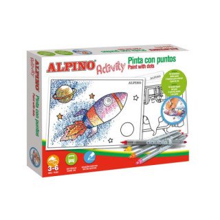 Set activity "pinto con puntos" alpino ac000002