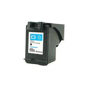 Hp 650xl negro cartucho de tinta remanufacturado - reemplaza cz101ae