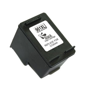 Hp 901xl negro cartucho de tinta remanufacturado - reemplaza cc653ae/cc654ae