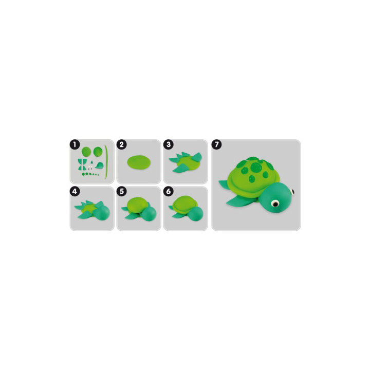 Maletín 16 botes pasta blanda soft dough de 30gr colores surtidos (incluye neón y glitter) milan 913316sc