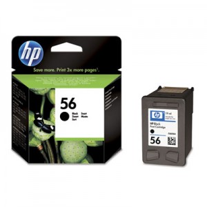Hp 56 negro cartucho de tinta original - c6656ae