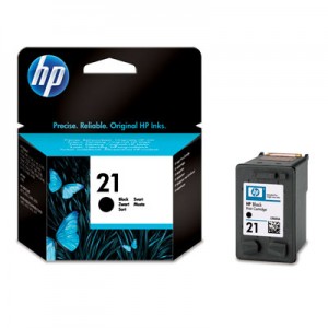 Hp 21 negro cartucho de tinta original - c9351ae