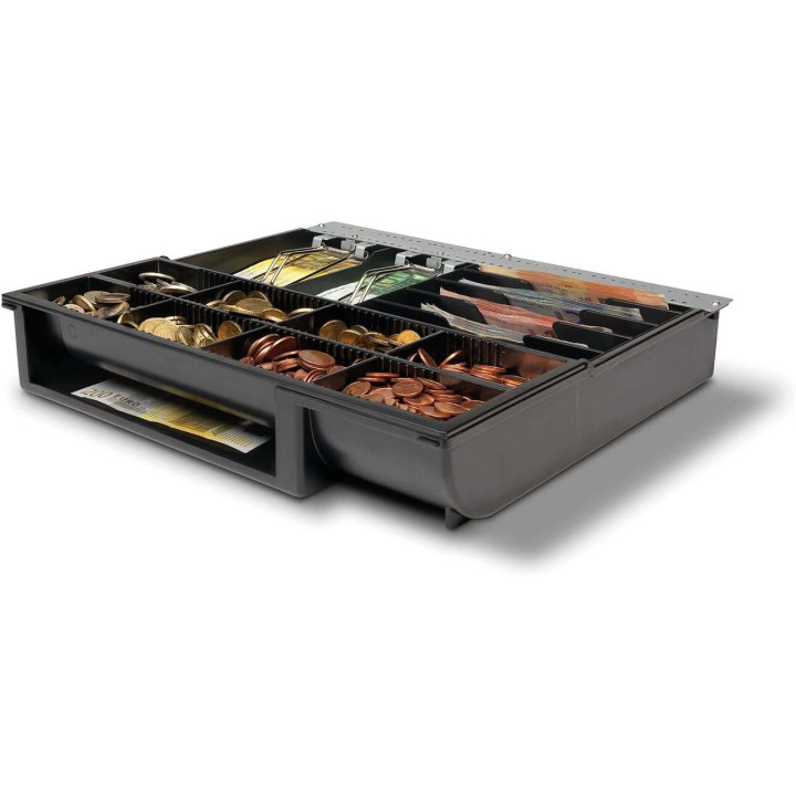 Safescan 4141T2 Gaveta - Cambios de Turno Eficientes - Diseño Ajustable - Conteo Rapido - Compatibilidad con Cajones Safescan