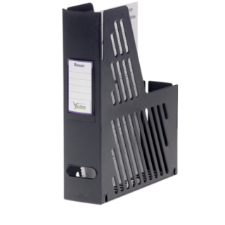 Revistero con identificador 240x75x315 mm colo negro archivo 2000 2005 ne