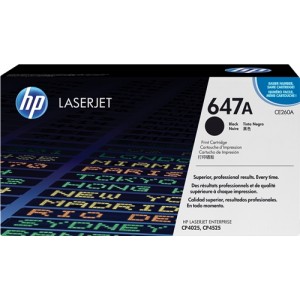 Hp ce260a negro cartucho de toner original - 647a
