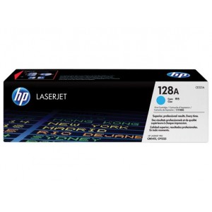 Hp ce321a cyan cartucho de toner original - 128a