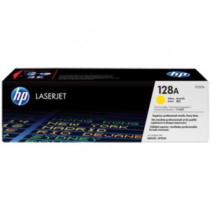 Hp ce322a amarillo cartucho de toner original - 128a