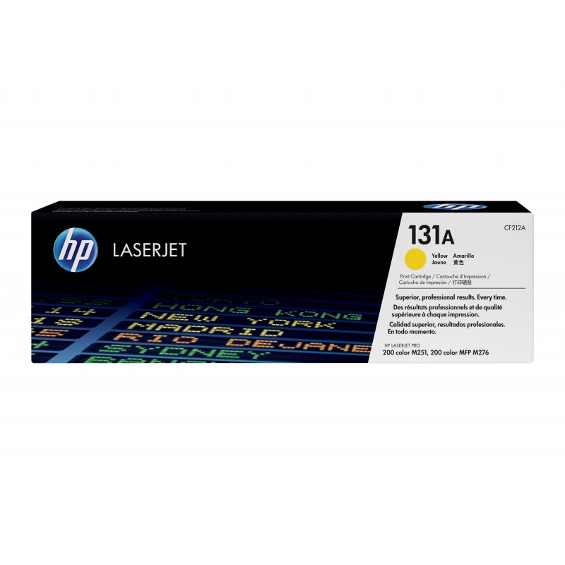Hp cf212a amarillo cartucho de toner original - 131a Hp cf212a amarillo cartucho de toner original - 131a