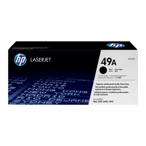 Hp q5949a negro cartucho de toner original - 49a
