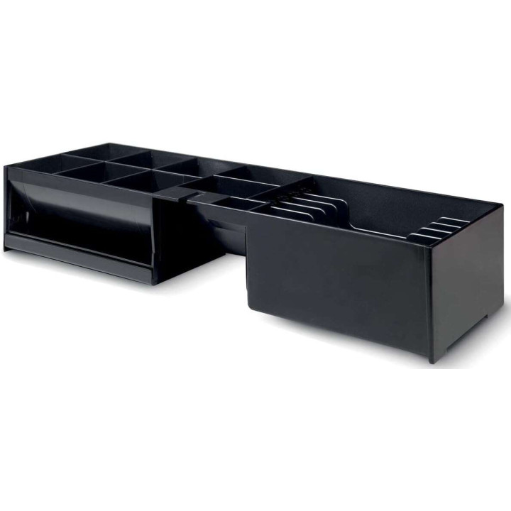 Safescan 4617T Gaveta para Cambios de Turno - Diseño Ajustable - Almacenamiento Seguro - Conteo Rapido - Compatible con Cajon