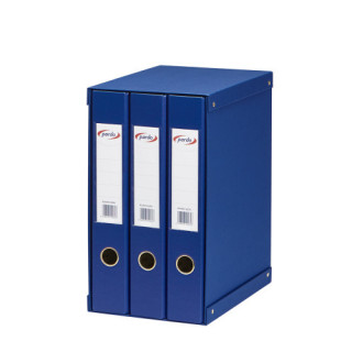 Modulo compacto azul indeformable 3 carpetas 2 anillas 40mm pardo 924303