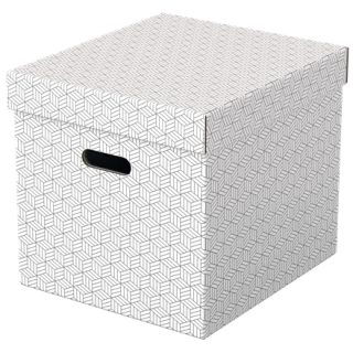 Pack 3 cajas blancas 365x320x315mm esselte 628288