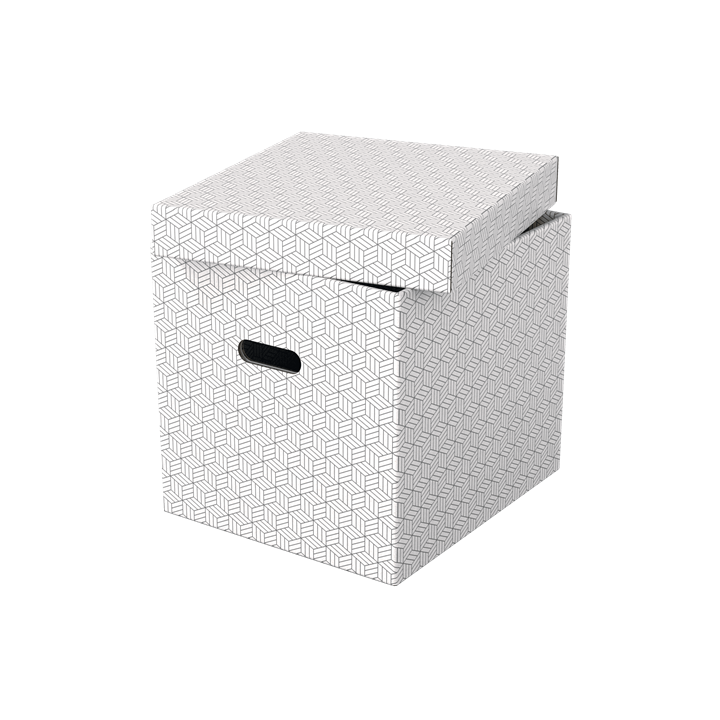 Pack 3 cajas blancas 365x320x315mm esselte 628288