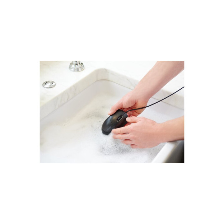 Raton óptico lavable pro fit con cable kensington k70315ww