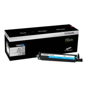 Lexmark cs310/cs410/cs510/cx310/cx410/cx510 cyan revelador original - 70c0d20/700d2