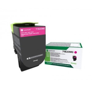 Lexmark cs317/cs417/cs517/cx317/cx417/cx517 magenta cartucho de toner original - 71b20m0