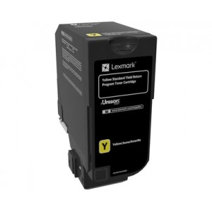Lexmark cs720/cs725/cx725 amarillo cartucho de toner original - 74c2sy0