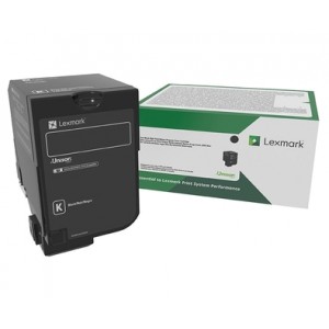 Lexmark cs727/cs728/cx727 negro cartucho de toner original - 75b20k0