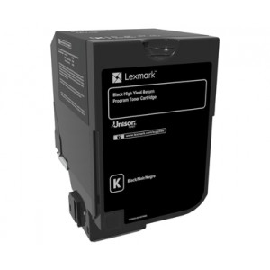 Lexmark cx725 negro cartucho de toner original - 84c2hk0