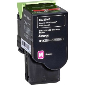 Lexmark c2325/c2425/c2535/mc2325/mc2425/mc2535/mc2640 magenta cartucho de toner original - c2320m0