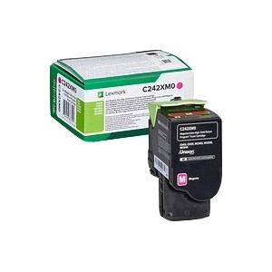 Lexmark c2425/c2535/mc2425/mc2535/mc2640 magenta cartucho de toner original - c242xm0