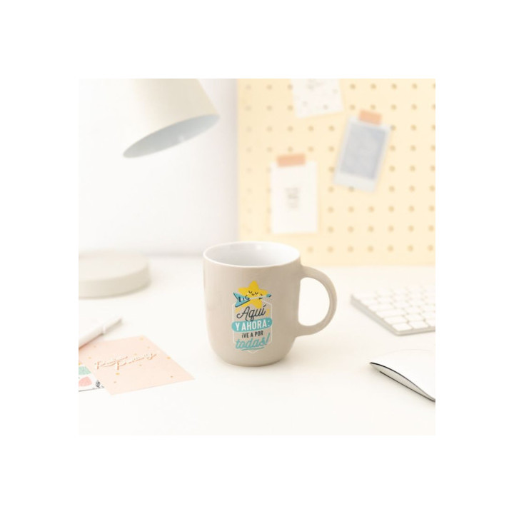 Taza - aquí y ahora: ¡ve a por todas! mr.wonderful woa11292es