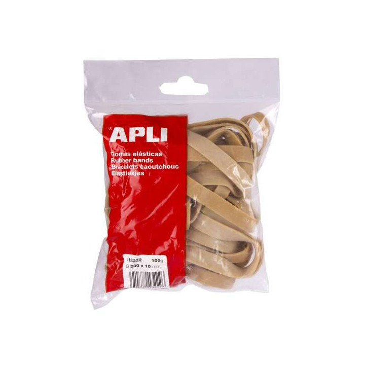 Apli Gomas Elasticas Ø 200 x 10 mm - Alta Calidad - Bolsa con 100g