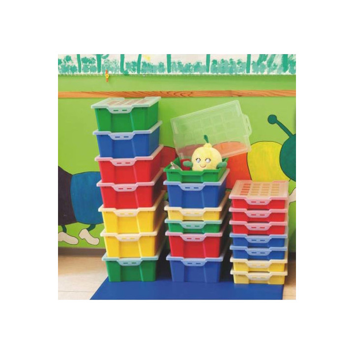 Cubeta pequeña con tapa - amarillo faibo 786-05