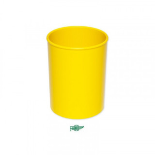 Cubilete plástico color amarillo faibo 206-05