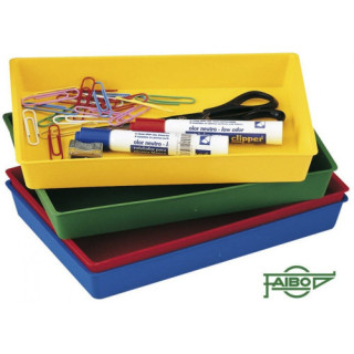 Bandeja multiuso cónica color amarillo faibo 210-05