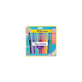 Flair blister 9+3 colores surtidos paper mate 2048987