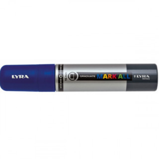 Marcador permanente mark all azul oscuro 15 mm lyra groove l6840050