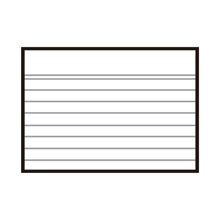 Apli Fichas Rayas Nº1 95x65mm 100U - Ideal para Organizar y Clasificar - Resistente y Duradero - Multicolor