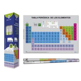 Poster tabla periodica 70x100 cm bismark 328696