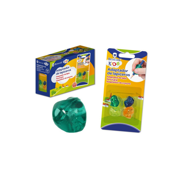 Blister 4 adaptador lapiceros bismark kids 317814