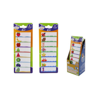 Etiquetas termoadhesivas marca-ropa (16 uds) bismark kids 327351