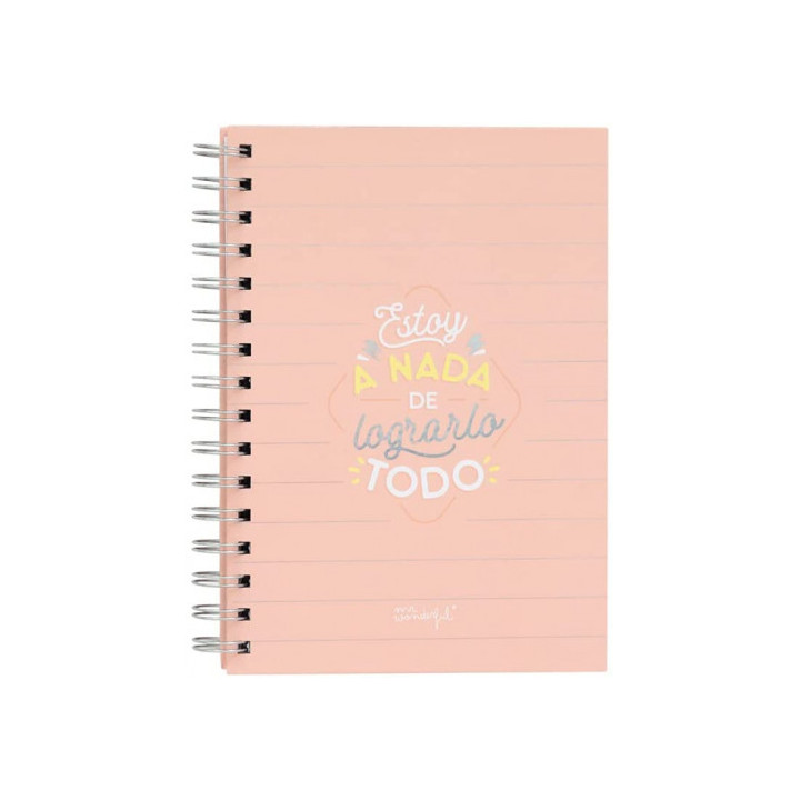 Libreta pequeña - estoy a nada de lograrlo todo mr wonderful woa11053es