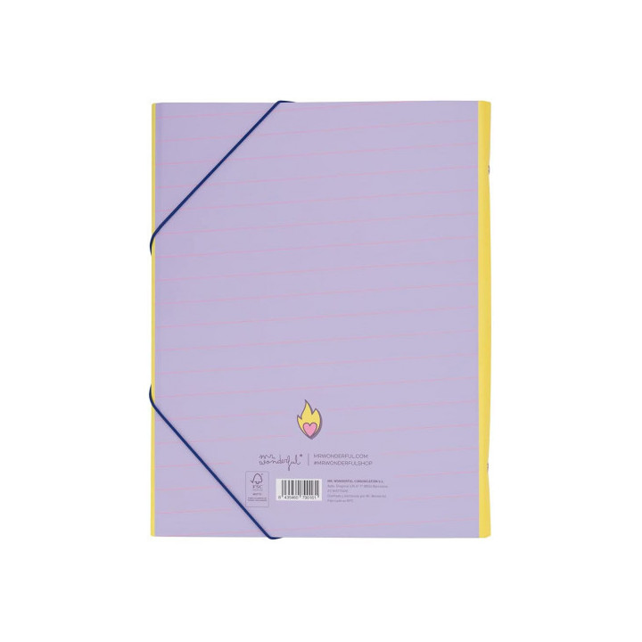 Carpeta separadora - haz que cada día merezca la pena mr wonderful woa11105es
