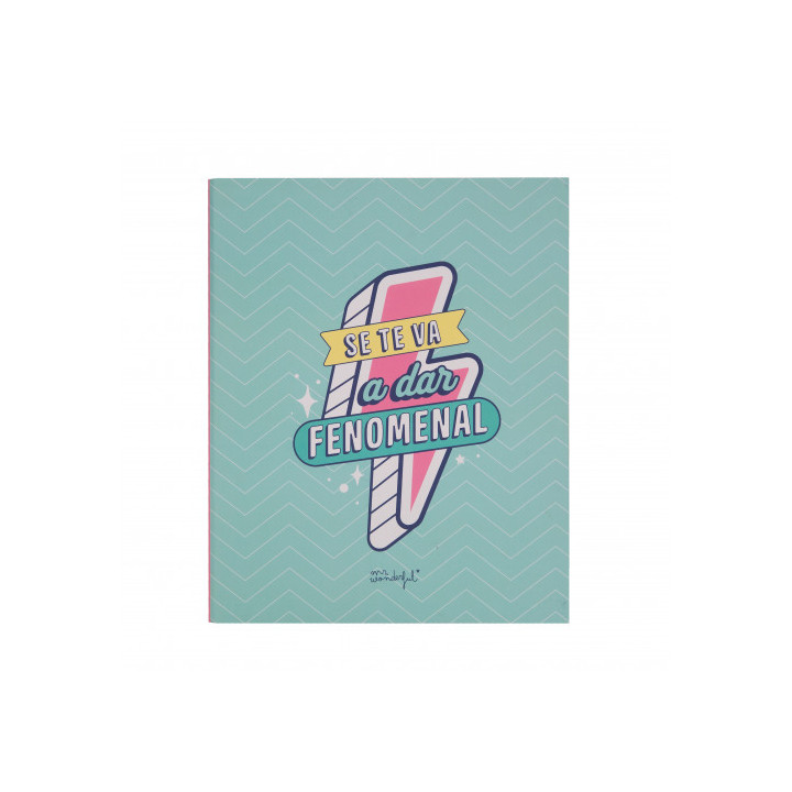 Carpeta archivadora - se te va a dar fenomenal mr wonderful