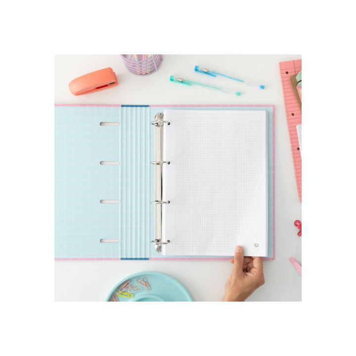 Carpeta con anillas - vamos a pasarlo muy bien mr wonderful