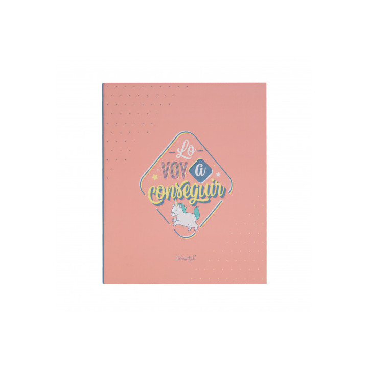 Carpeta archivadora - lo voy a conseguir mr wonderful woa11101es