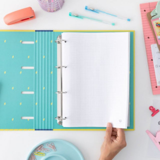 Carpeta con anillas - si lo das todo