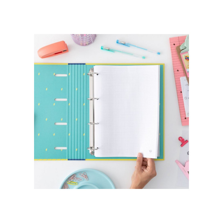 Carpeta con anillas - si lo das todo