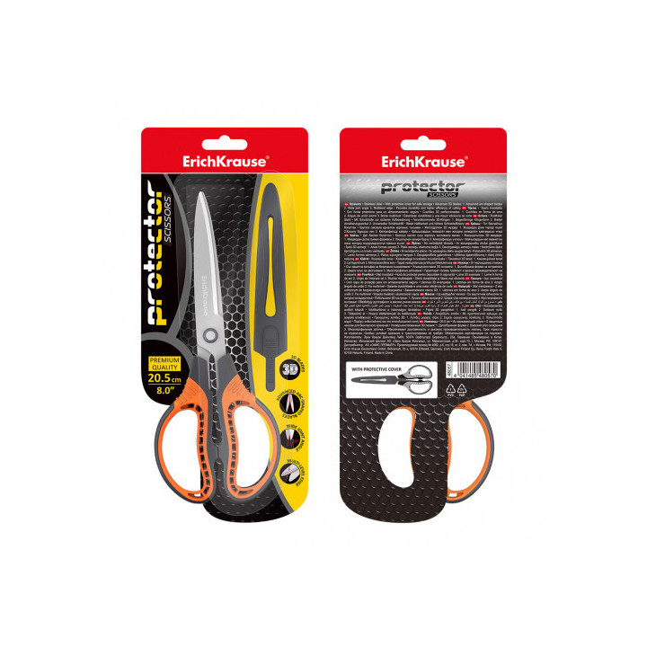 Tijeras protector, 20.5 cm erich krause 48057