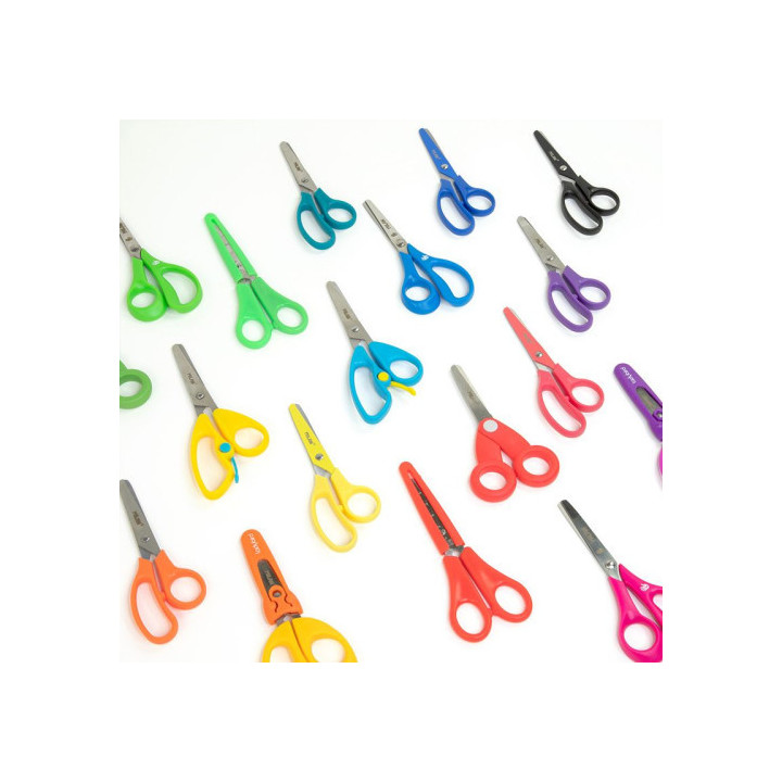 Caja expositora 24 tijeras basic milan 80066