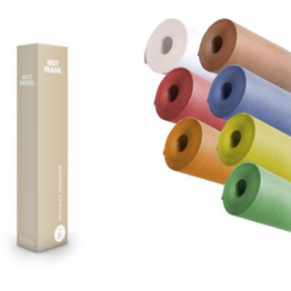 Rollo 3 kilos papel embalaje kraft blanco verjurado 60gr 1m ancho x 50m lineales pryse 3156101